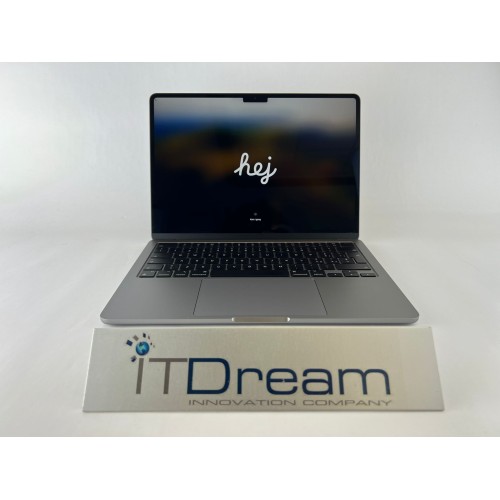 MacBook Air 13,6'' 2022 Chip Apple M2 8C CPU 8C GPU 8GB 256GB A2681 SPACE GRAY MLXW3T/A