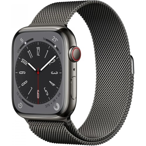 Apple Watch Serie 8 GPS 45mm Cassa in Acciaio Graphite MNKX3TY/A