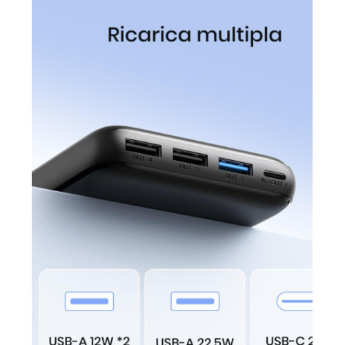 A-ADDTOP POWER BANK 20.000 mAh B07P B0G2XWPXCV